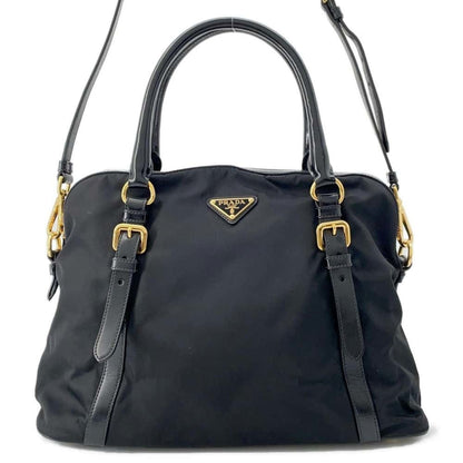 Prada Nylon Black Handbags