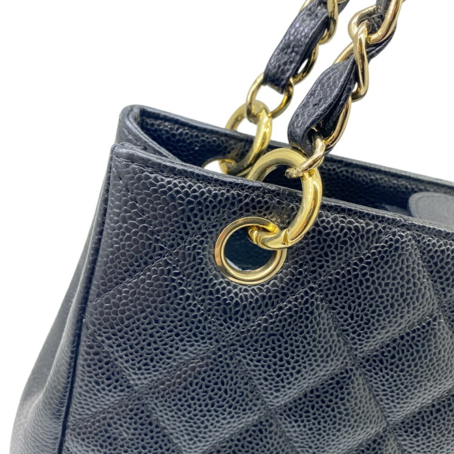 Chanel Calfskin Black Shoulder Bags