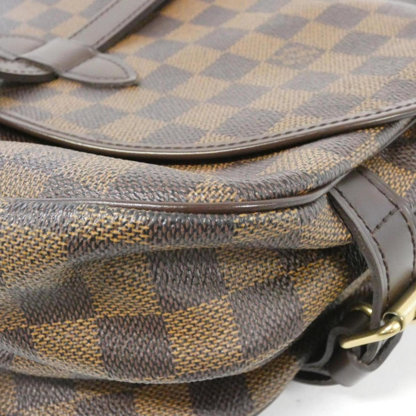 Louis Vuitton Coated Canvas Brown Shoulder Bags