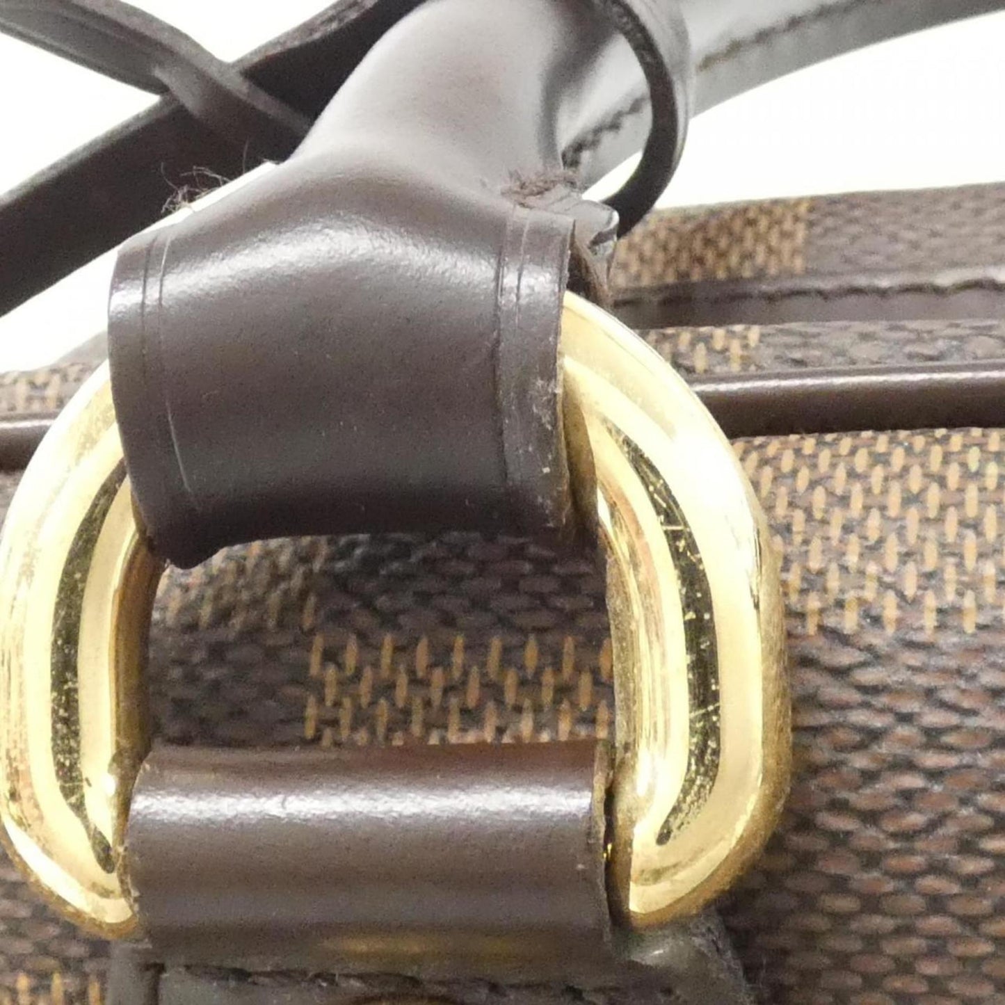 Louis Vuitton Coated Canvas Brown Handbags
