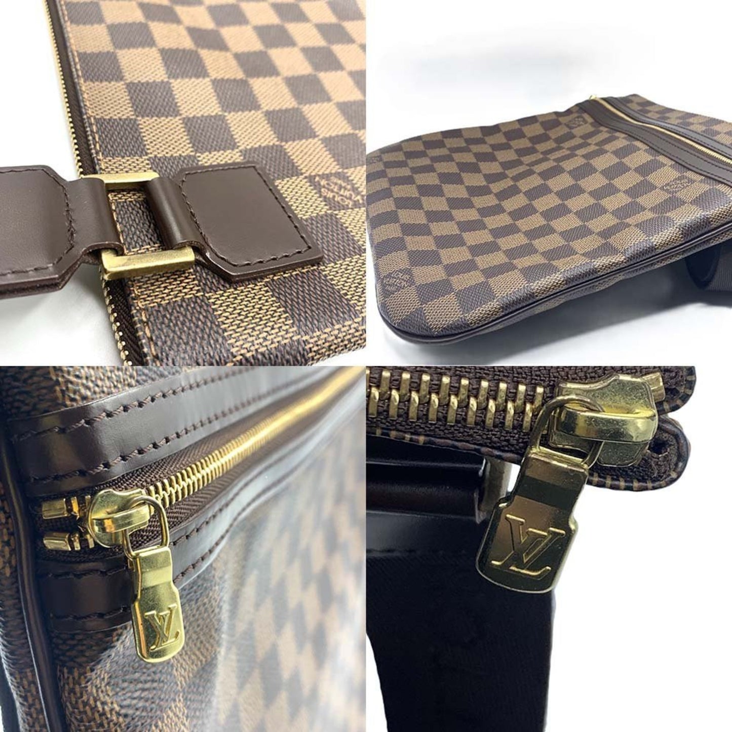 Louis Vuitton Monogram Canvas Brown Shoulder Bags