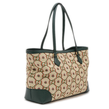 Gucci Canvas Green Tote Bags
