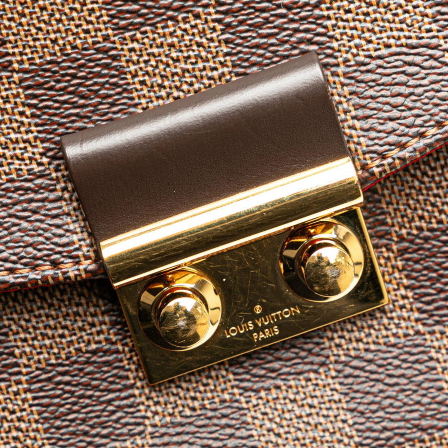 Louis Vuitton Pvc Brown Handbags
