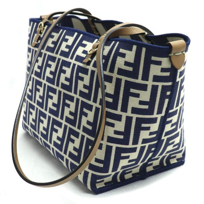 Fendi Canvas Blue Tote Bags