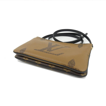 Louis Vuitton Coated Canvas Brown Shoulder Bags