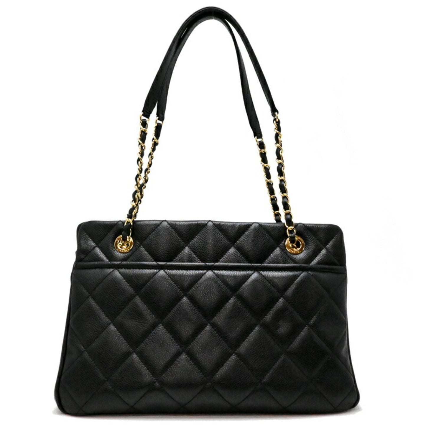 Chanel Calfskin Black Tote Bags