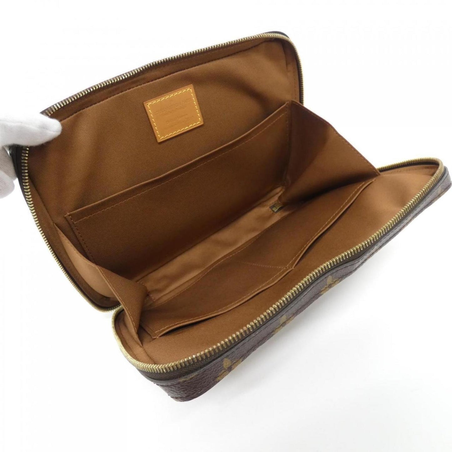Louis Vuitton Coated Canvas Brown Shoulder Bags