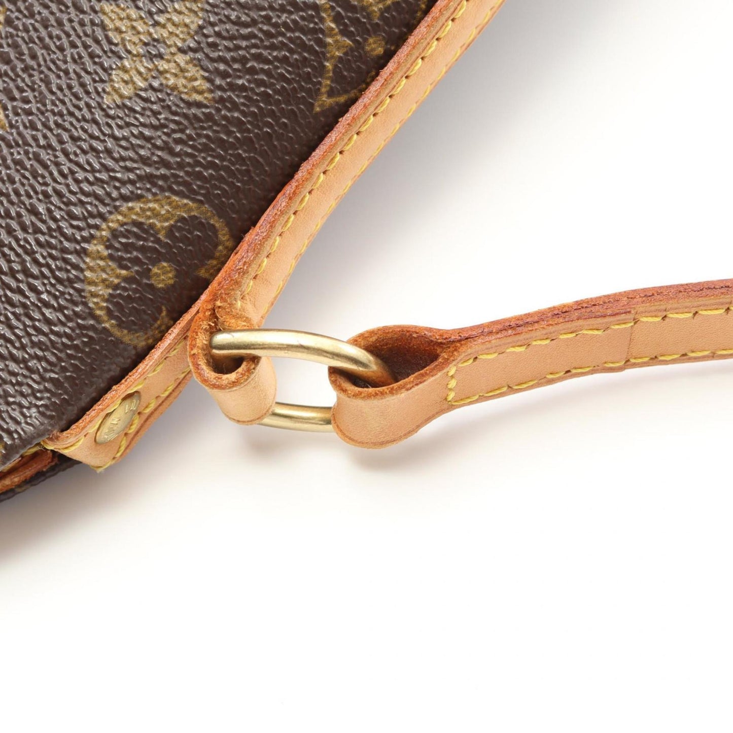 Louis Vuitton Coated Canvas Brown Shoulder Bags