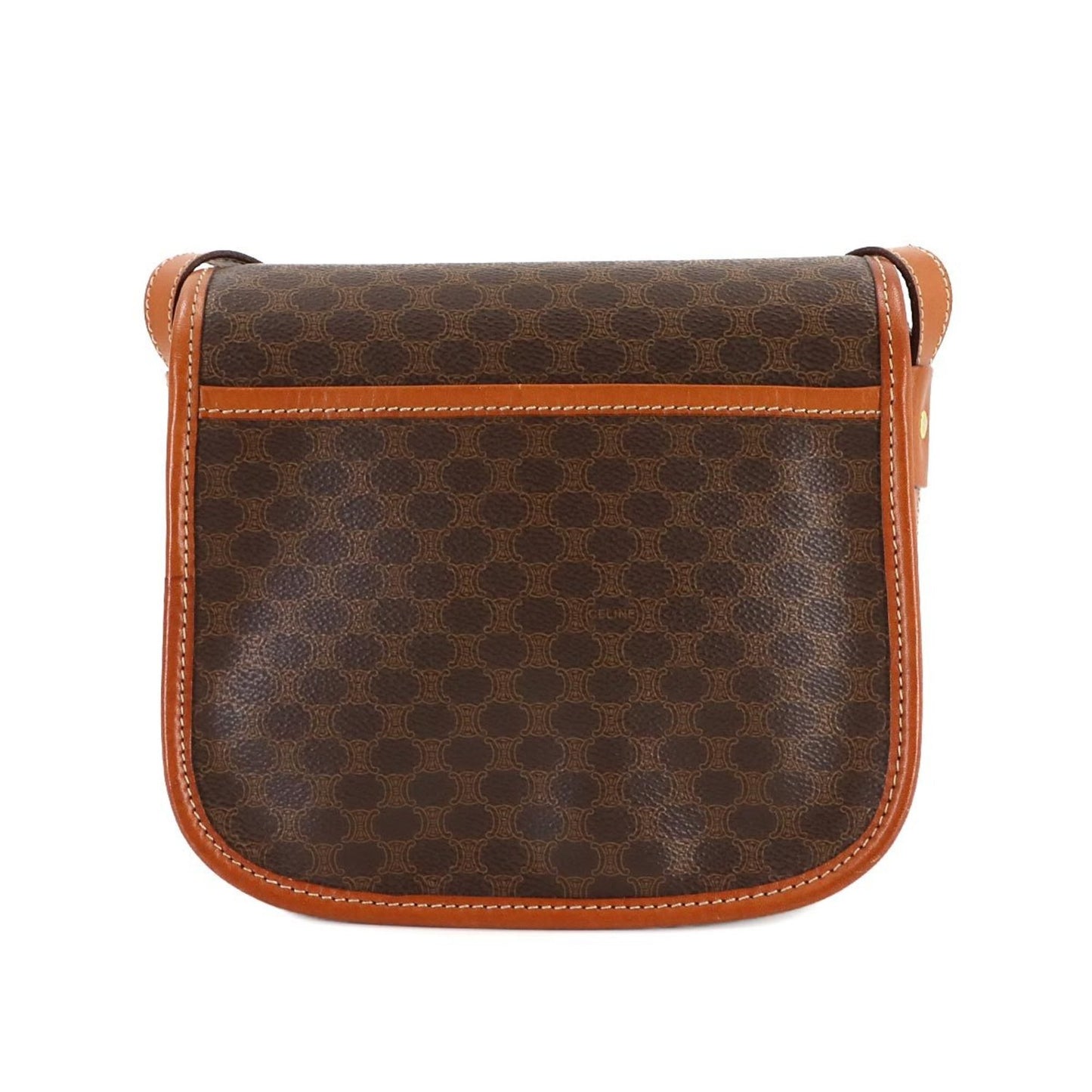 Celine Pvc Brown Shoulder Bags