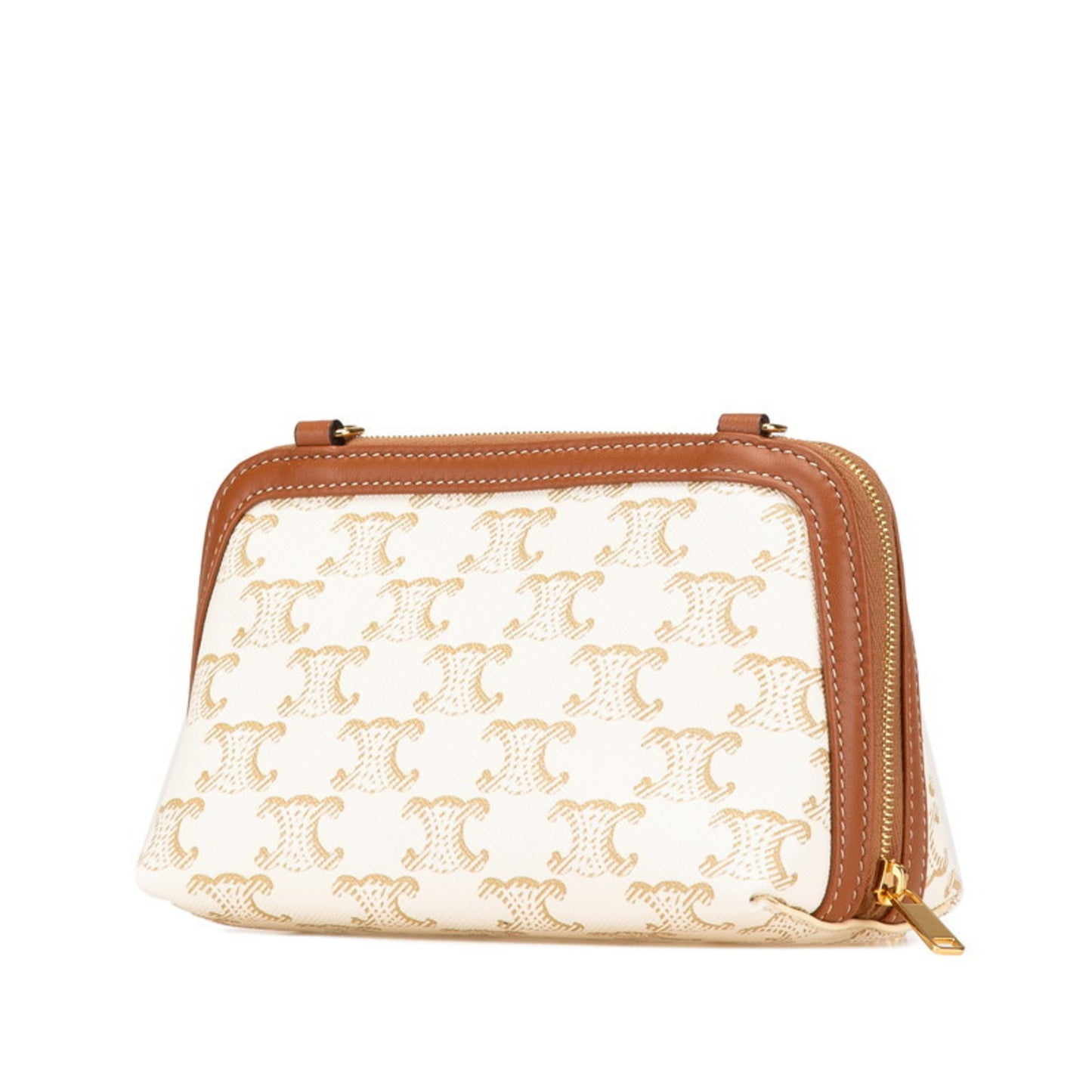 Celine Pvc Brown Shoulder Bags
