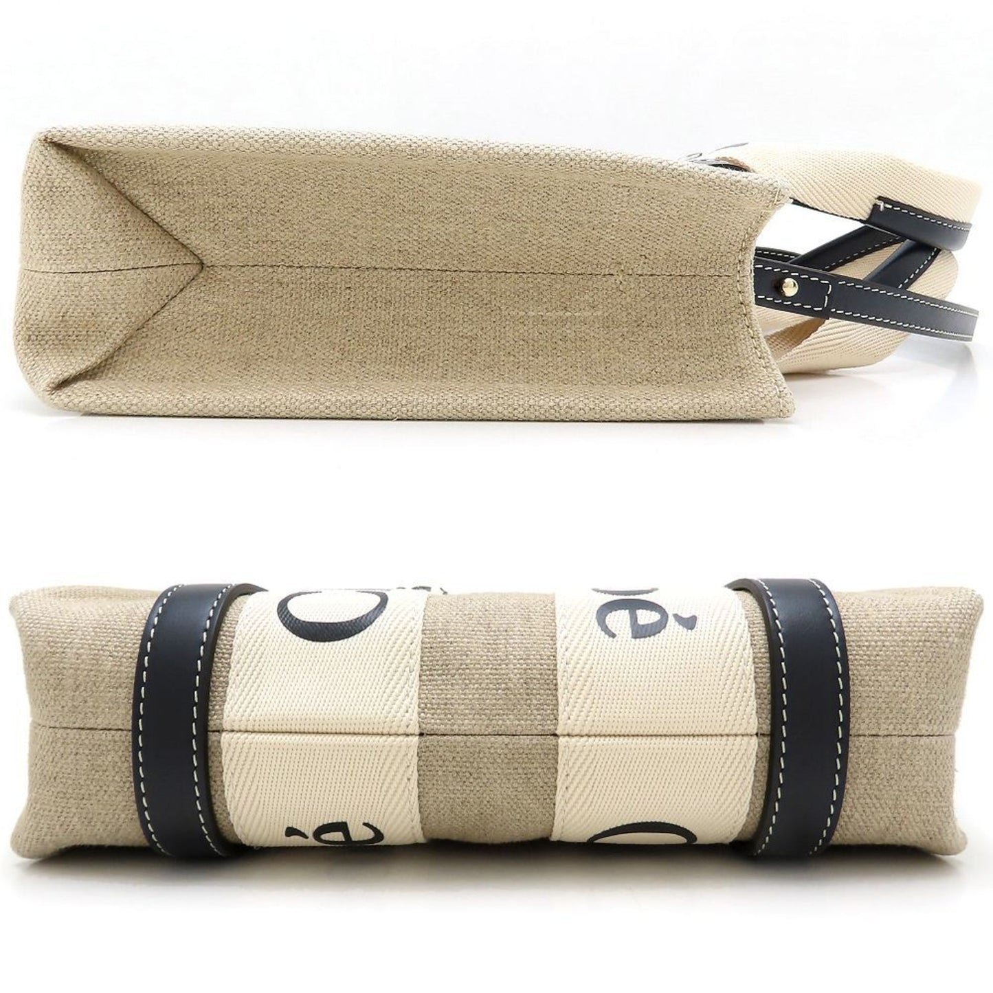 Chloé Linen Blue Handbags