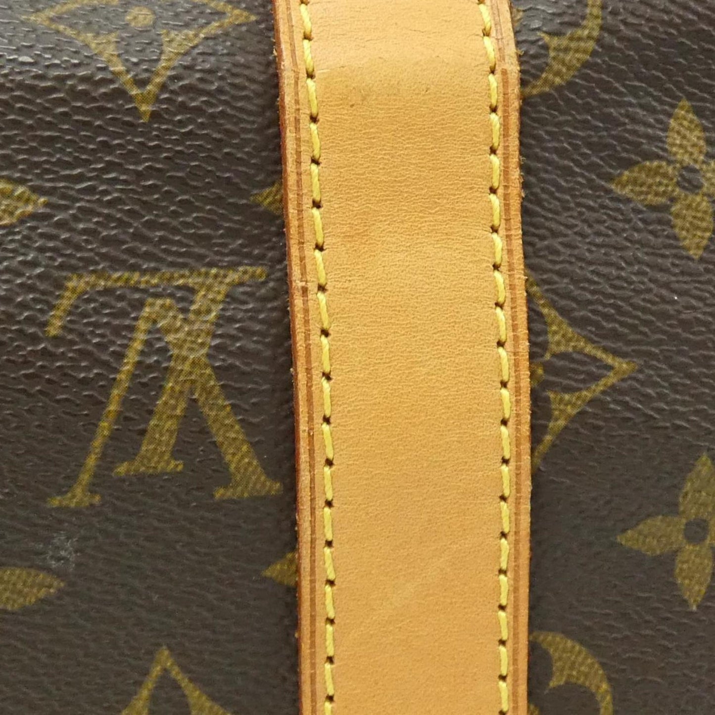 Louis Vuitton Coated Canvas Brown Travel Bags