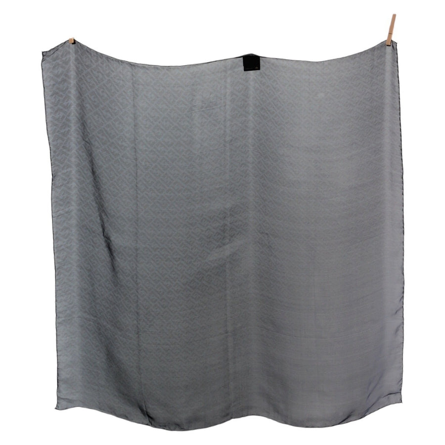 Fendi Silk Gray Scarves