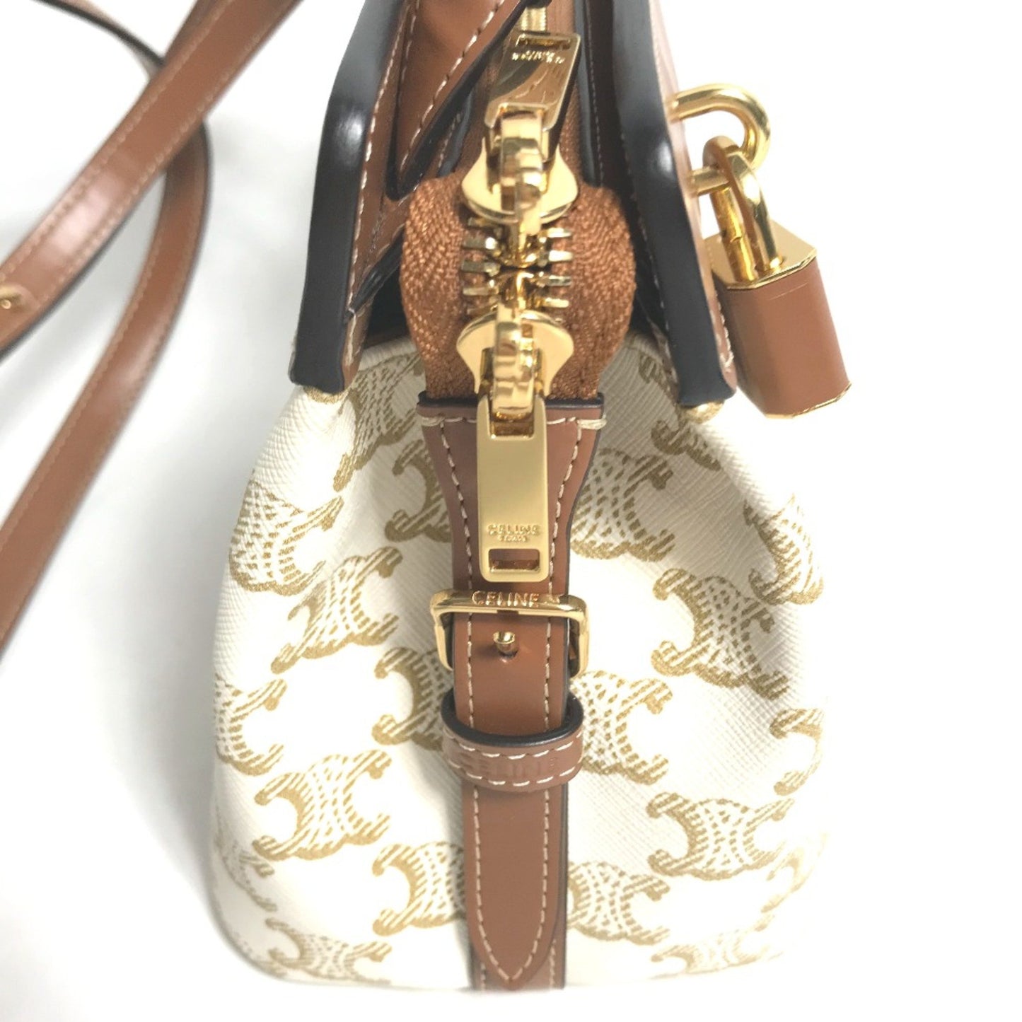 Celine Others White Shoulder Bags