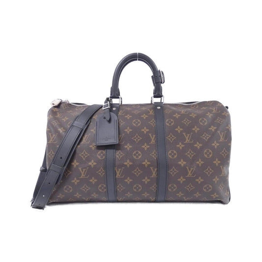 Louis Vuitton Coated Canvas Brown Travel Bags