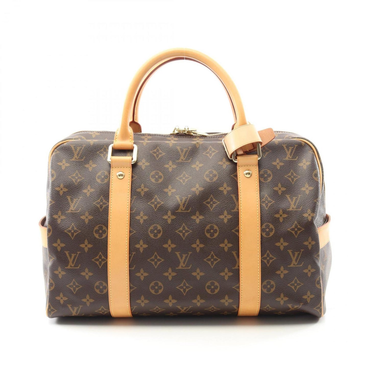 Louis Vuitton Coated Canvas Brown Travel Bags