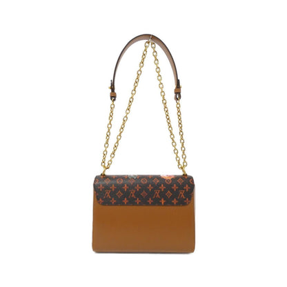 Louis Vuitton Coated Canvas Brown Shoulder Bags