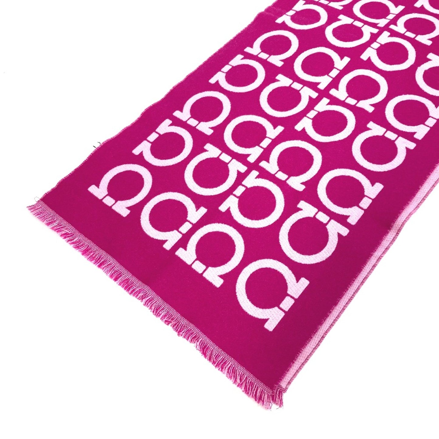 Salvatore Ferragamo Wool Pink Scarves