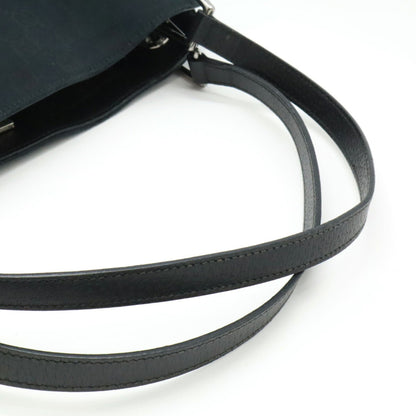 Gucci Canvas Black Shoulder Bags