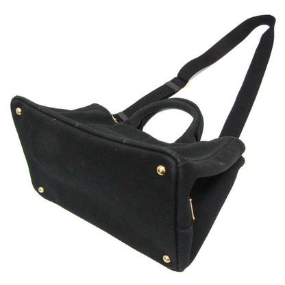 Prada Canvas Black Handbags