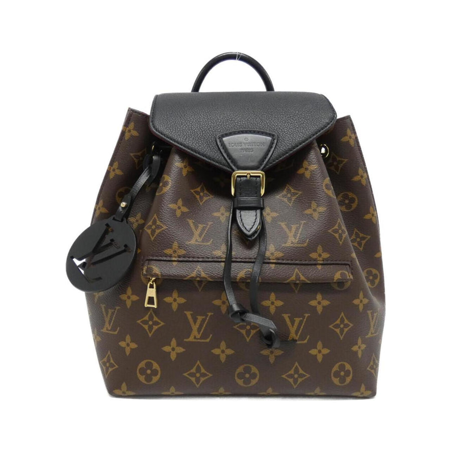 Louis Vuitton Monogram Canvas Black Backpacks