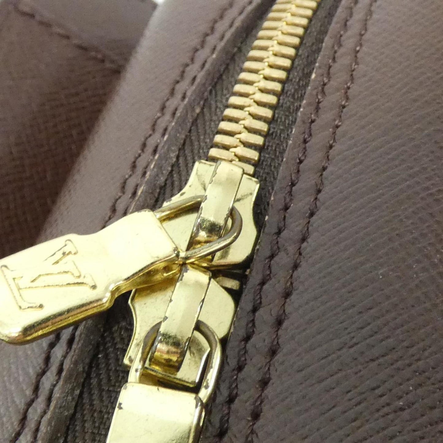 Louis Vuitton Coated Canvas Brown Handbags