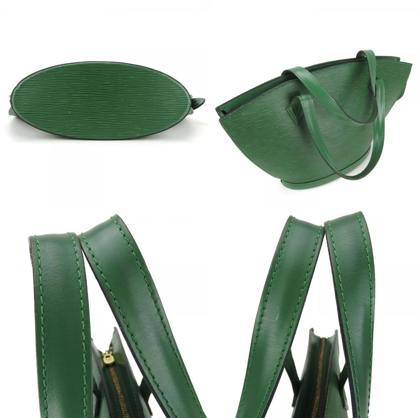 Louis Vuitton Epi Green Handbags