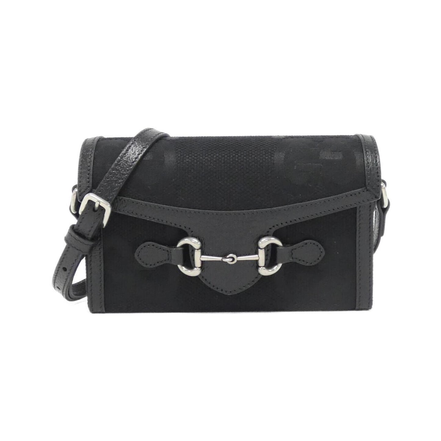 Gucci Canvas Black Shoulder Bags