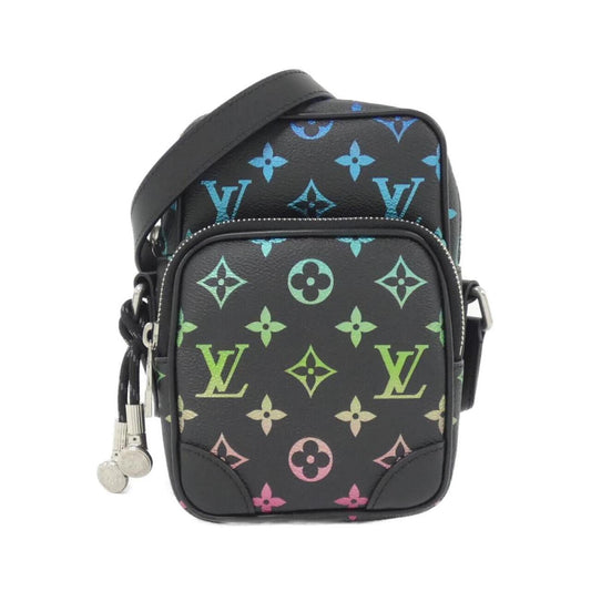 Louis Vuitton Coated Canvas Black Shoulder Bags