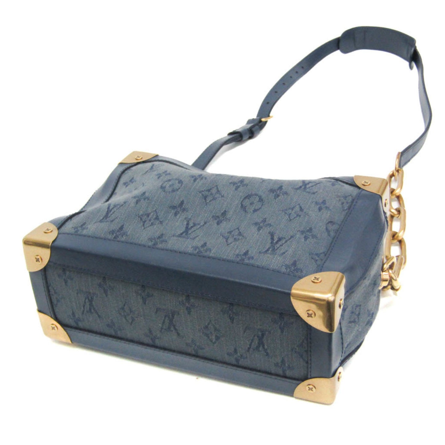 Louis Vuitton Monogram Canvas Blue Shoulder Bags