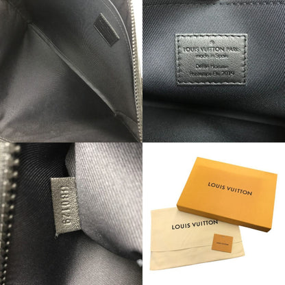 Louis Vuitton Monogram Canvas Black Clutch Bags