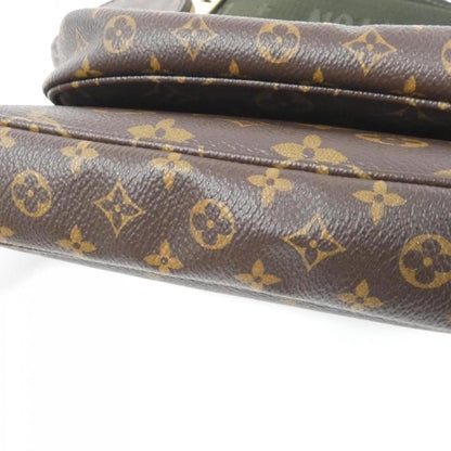 Louis Vuitton Coated Canvas Green Shoulder Bags