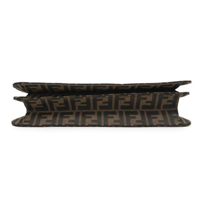 Fendi Canvas Brown Handbags