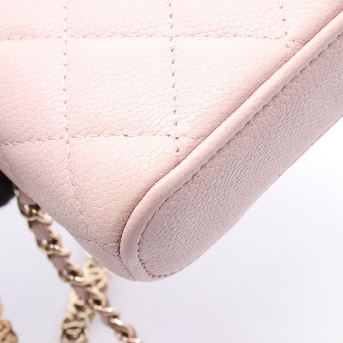 Chanel Calfskin Pink Shoulder Bags