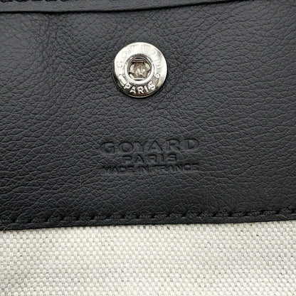 Goyard Pvc Black Tote Bags