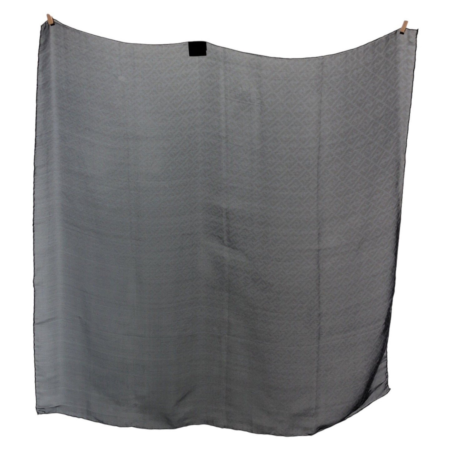 Fendi Silk Gray Scarves