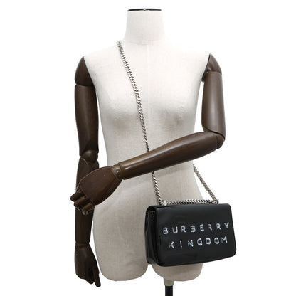 Burberry Patent Black Shoulder Bags