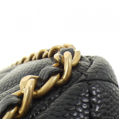 Chanel Calfskin Black Shoulder Bags