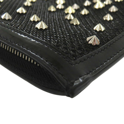 Christian Louboutin Pvc Black Clutch Bags