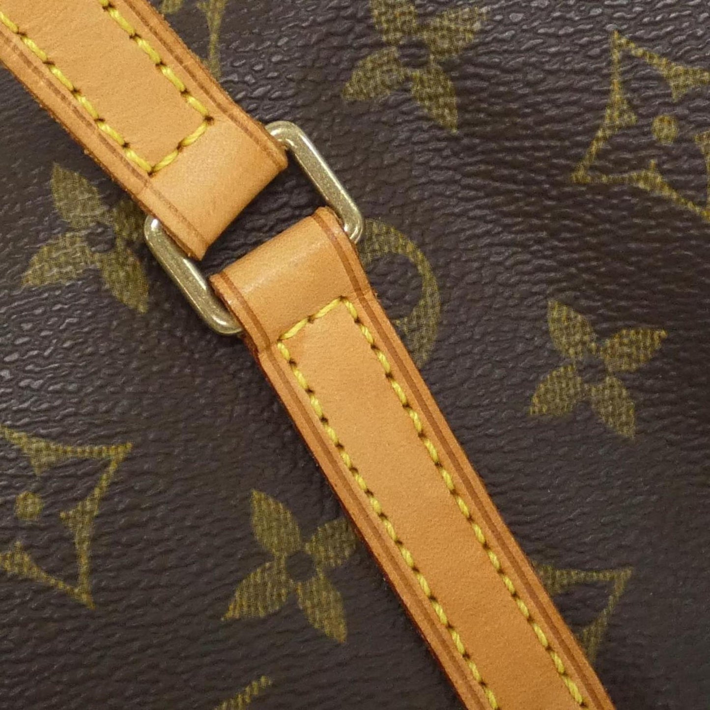 Louis Vuitton Coated Canvas Brown Handbags