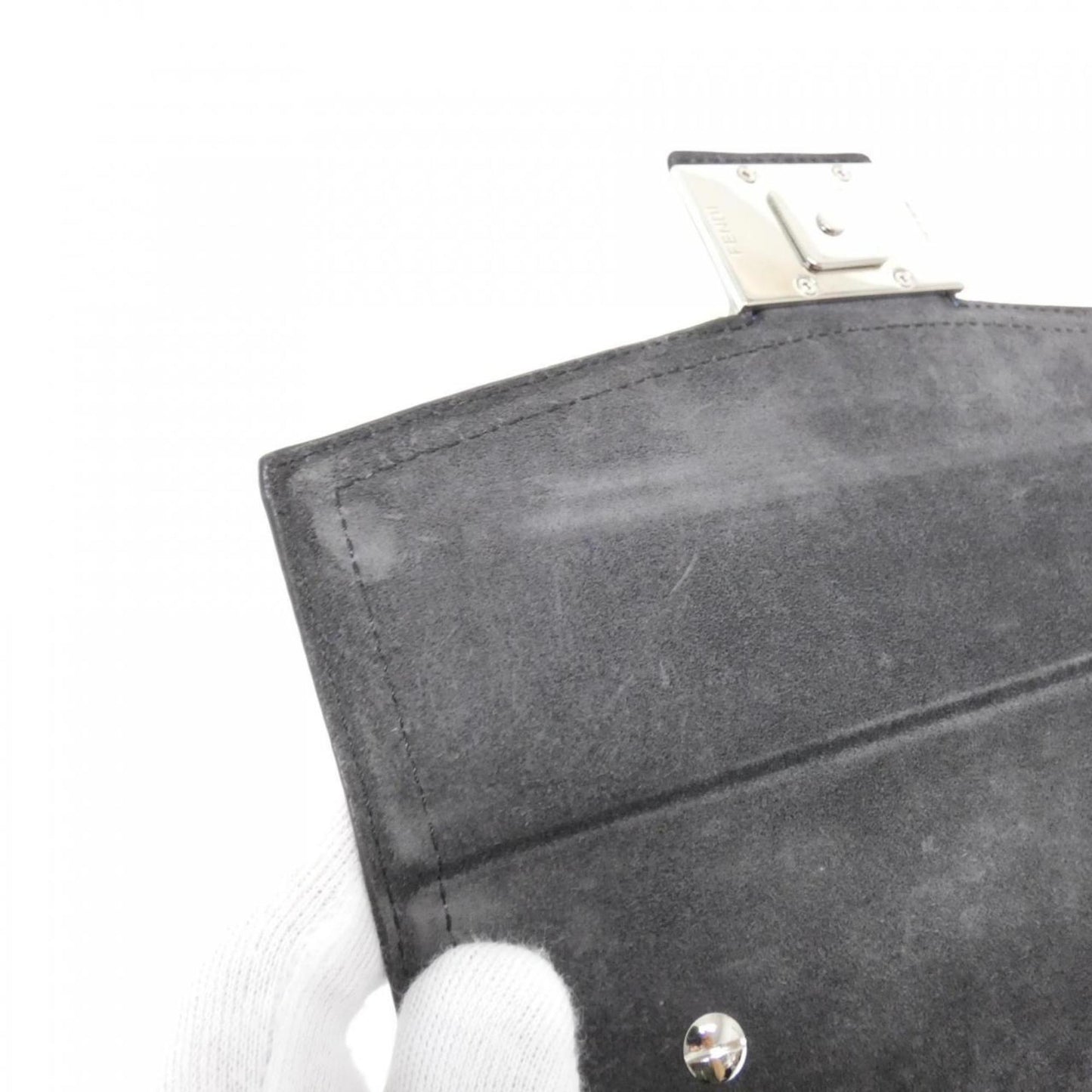 Fendi Canvas Black Handbags
