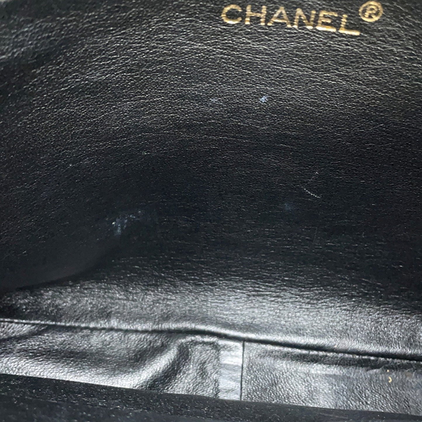 Chanel Calfskin Black Shoulder Bags