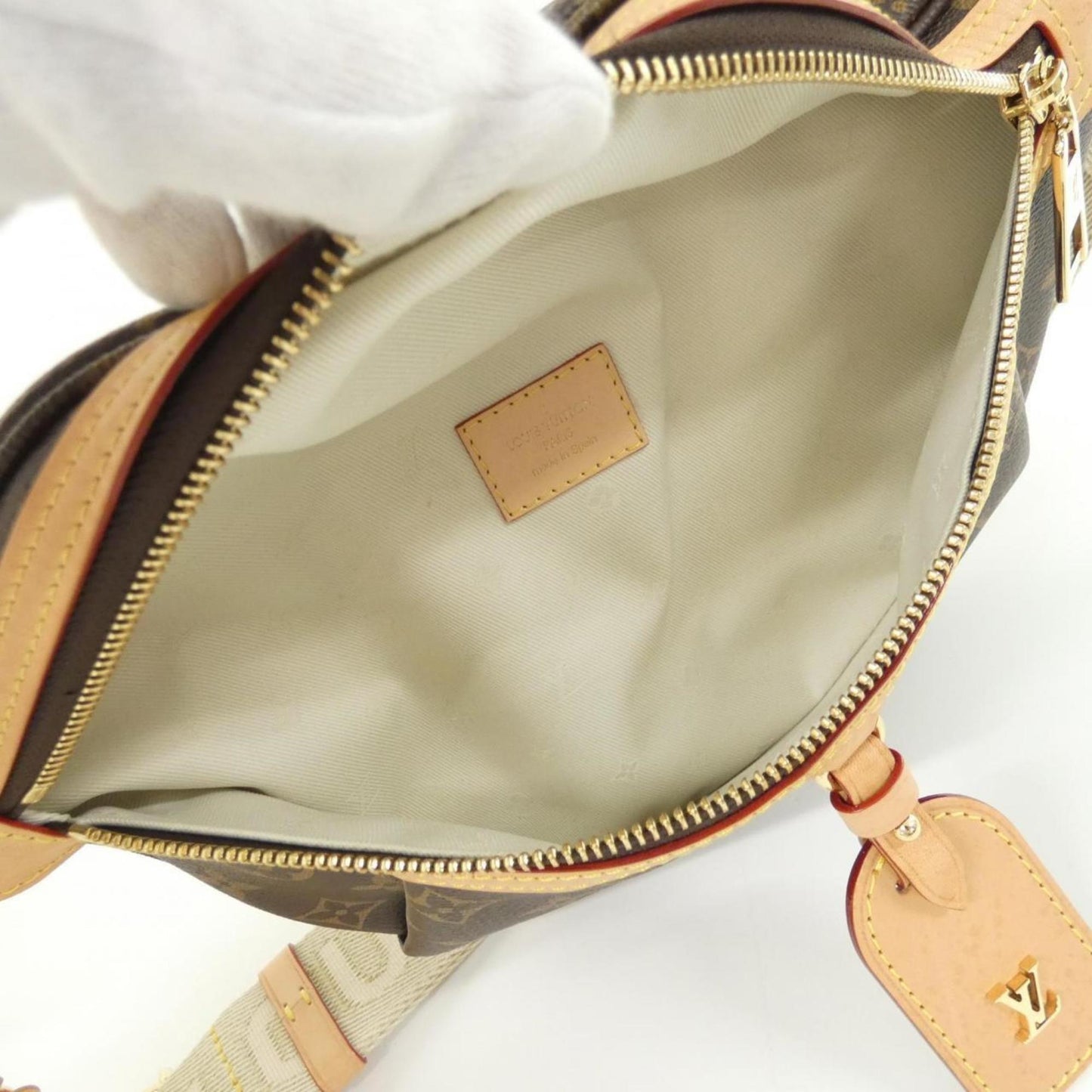 Louis Vuitton Coated Canvas Brown Handbags