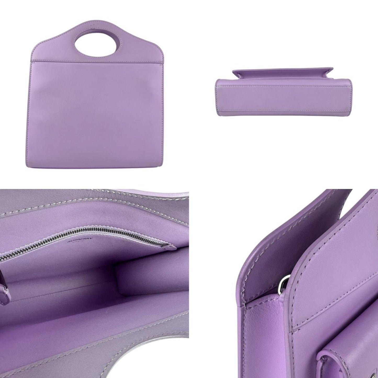 Burberry Others Purple Handbags