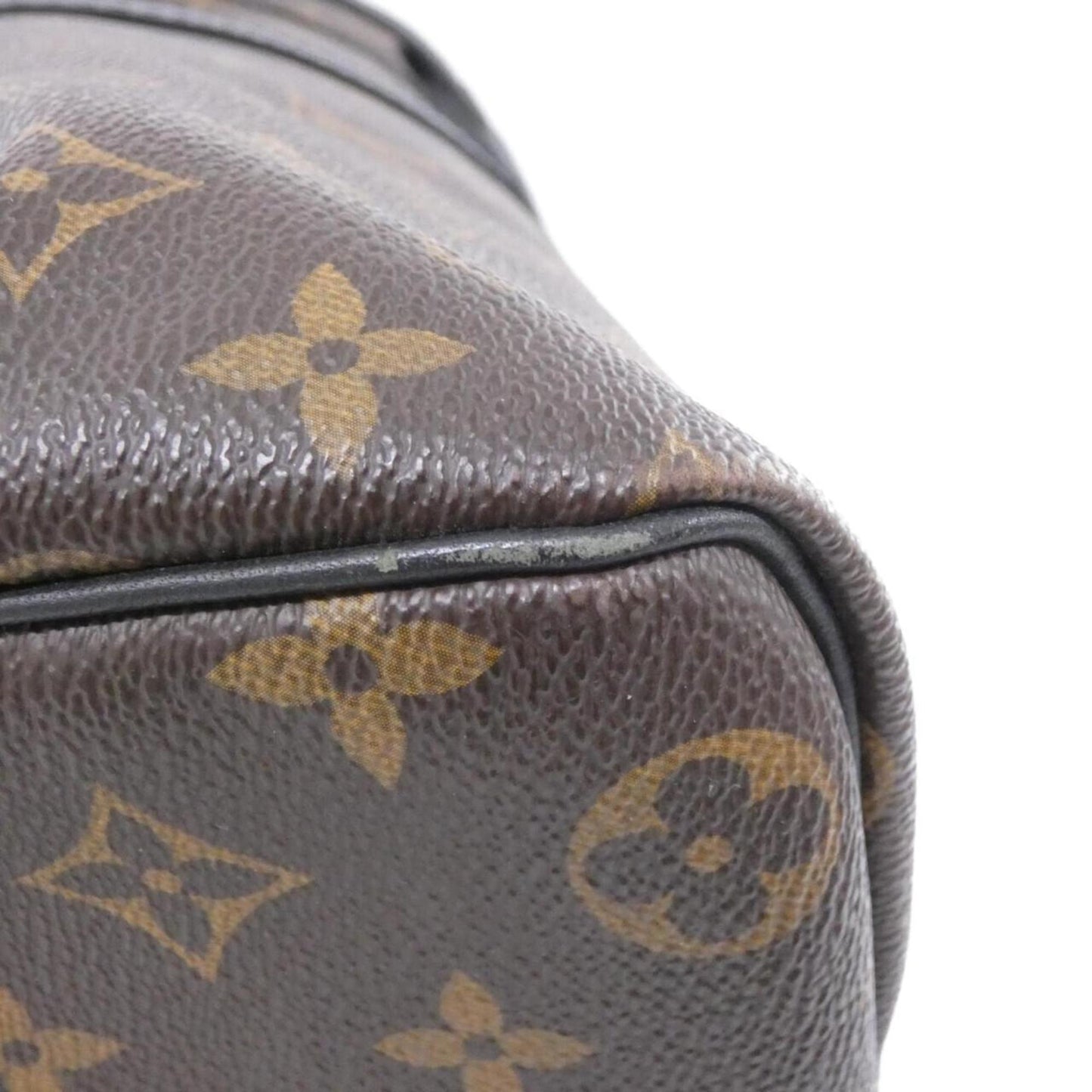 Louis Vuitton Coated Canvas Brown Travel Bags