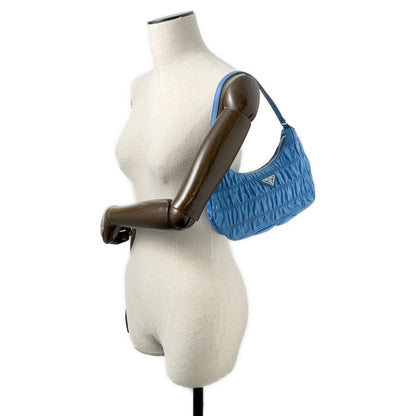 Prada Nylon Blue Shoulder Bags