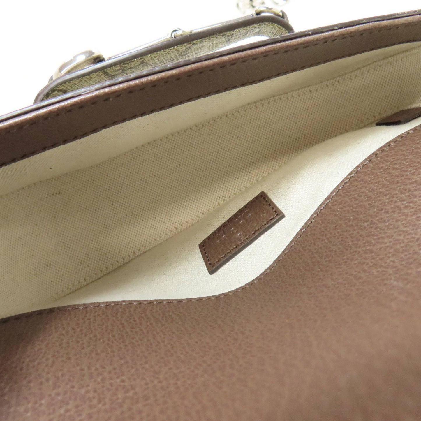 Gucci Pvc Brown Shoulder Bags