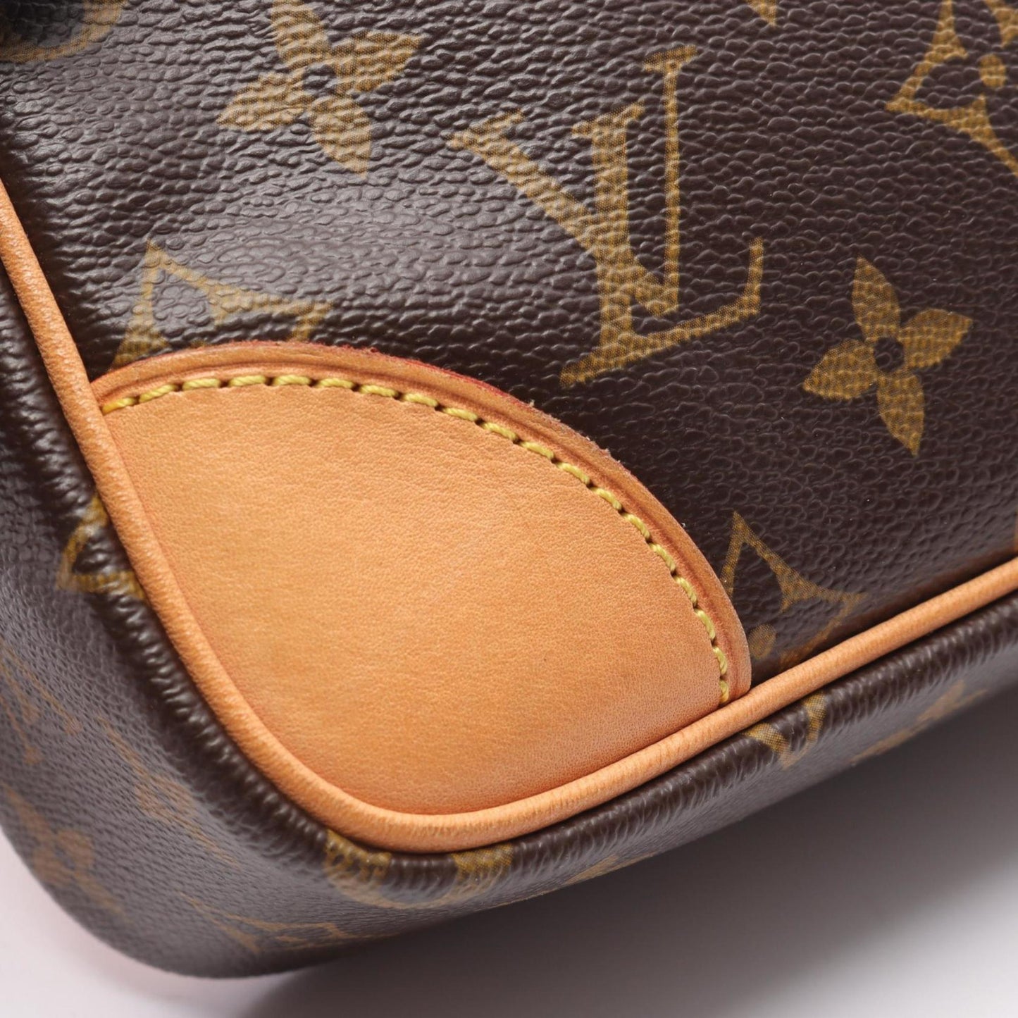 Louis Vuitton Coated Canvas Brown Shoulder Bags