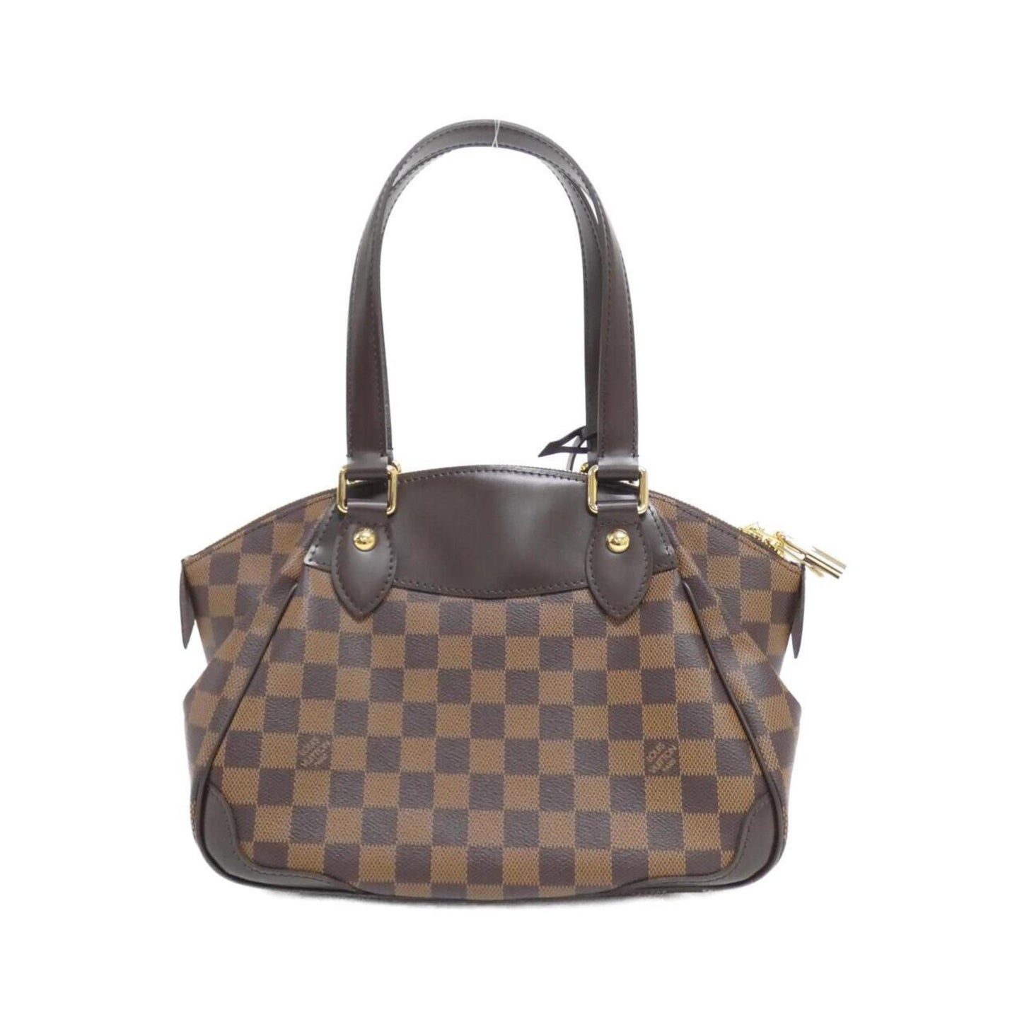 Louis Vuitton Coated Canvas Brown Handbags