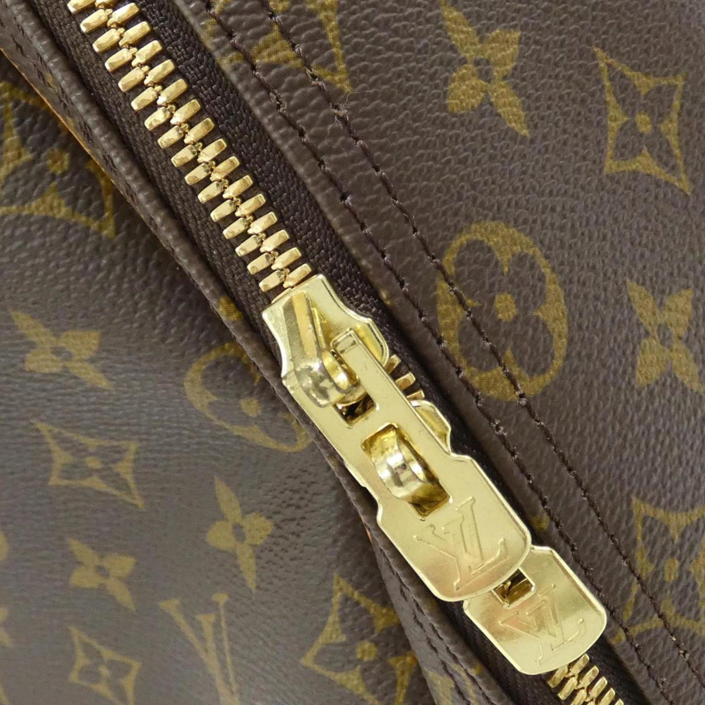 Louis Vuitton Coated Canvas Brown Handbags